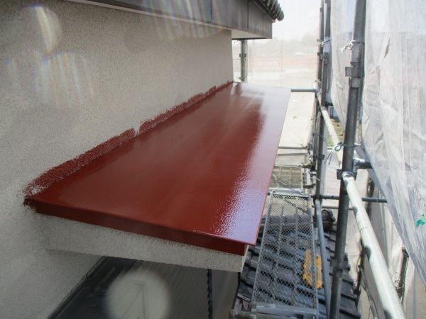 さび止め塗装が終了しました