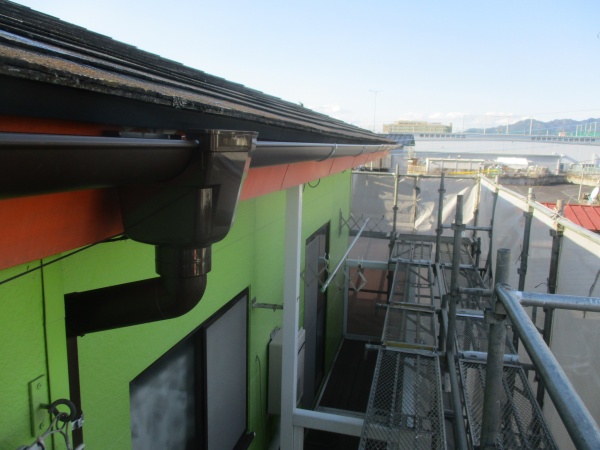 西面の完工写真です