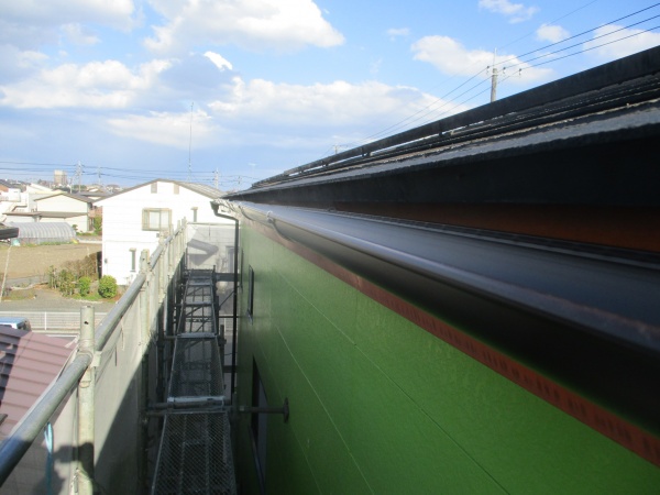 北面の完工写真です