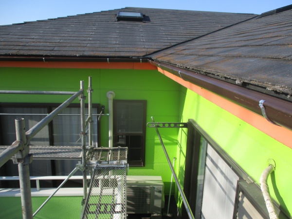 南面の完工写真です