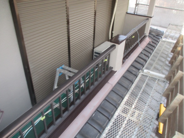 本日の施工後の状態です