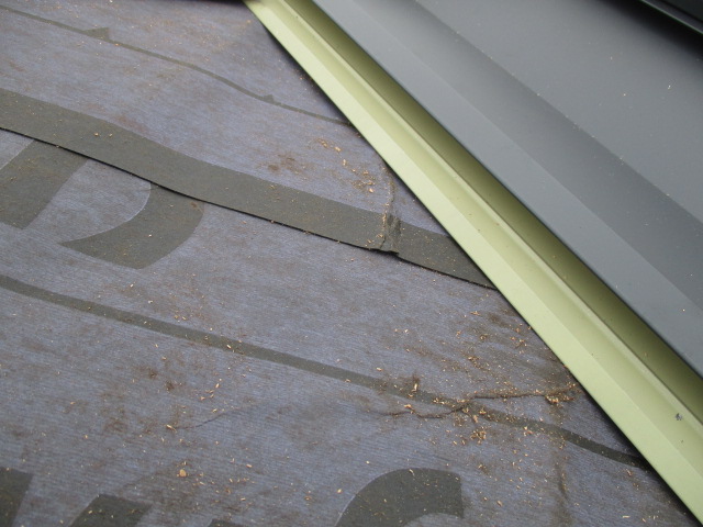 見切り縁を取り付けました