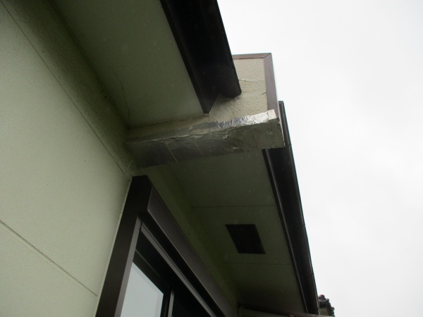 施工前の袖壁の状態です