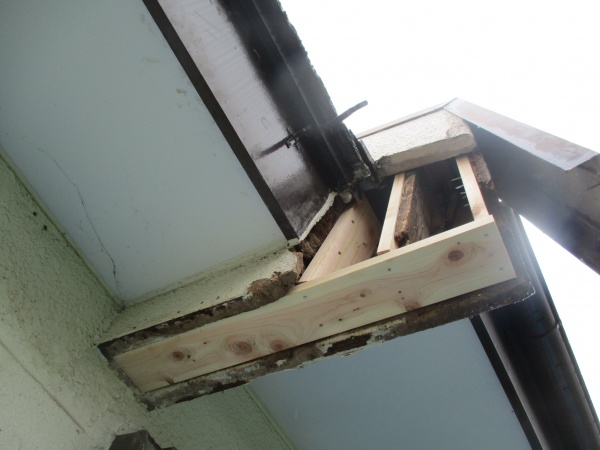 下地の造作が終了しました