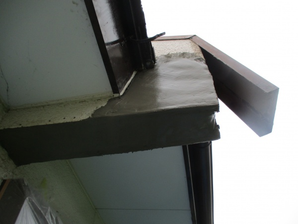 モルタルの打設が終了しました