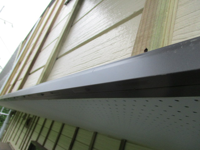 見切り縁を取り付けました