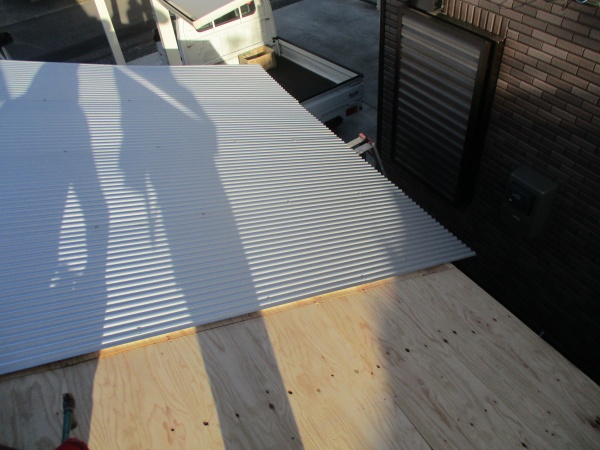 本日の施工後の状態です