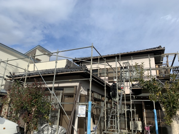 施工前の全景です