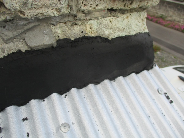 水シャットを詰めました