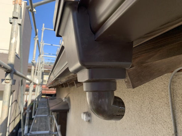 集水器を取り付けました