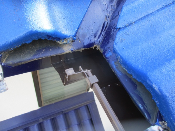 内曲がりを取り付けました