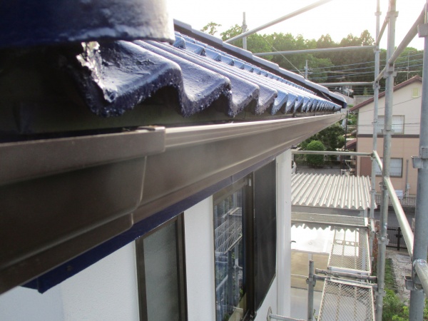 本日の施工後の状態です