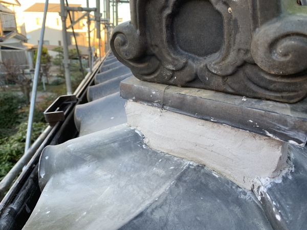 鬼首補修が終了しました