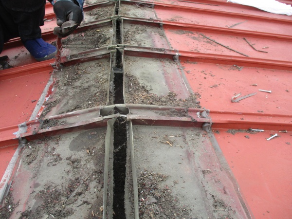 雨漏り個所です