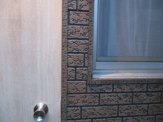 ドア周りが収まりました