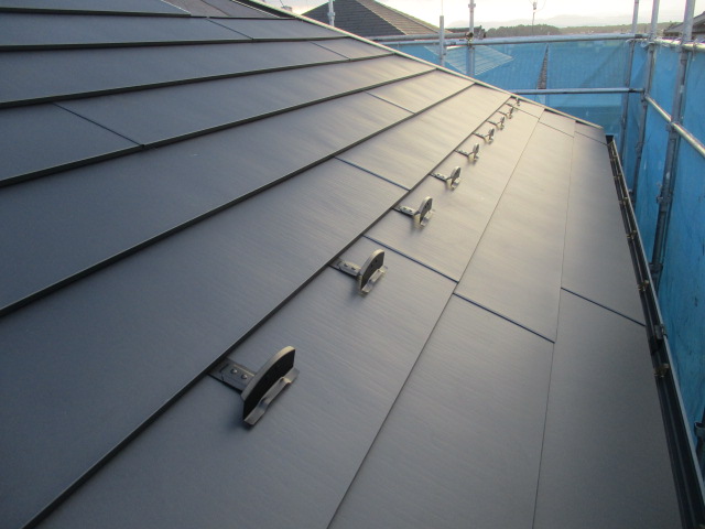 雪止めを取り付けました