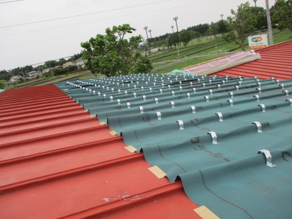 本日の施工後の状態です