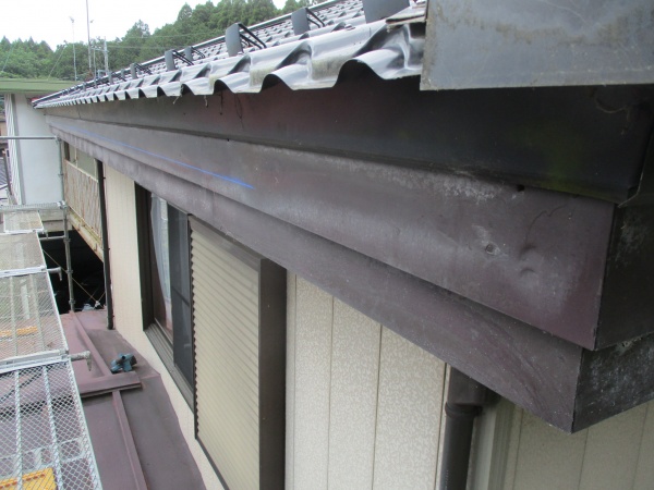 墨を打ちました