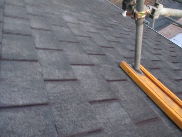 下屋根ダメ込み終了です