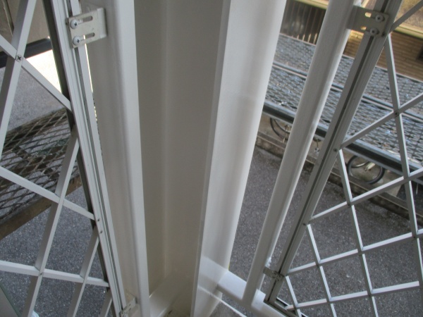 H鋼柱の完工です