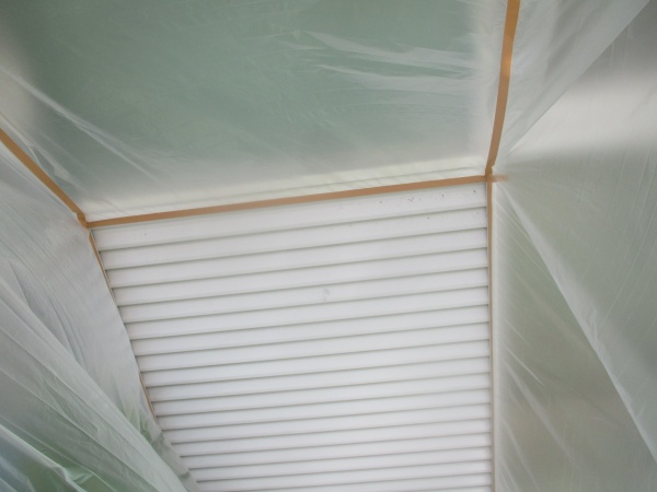 錆止めの吹付が終了しました