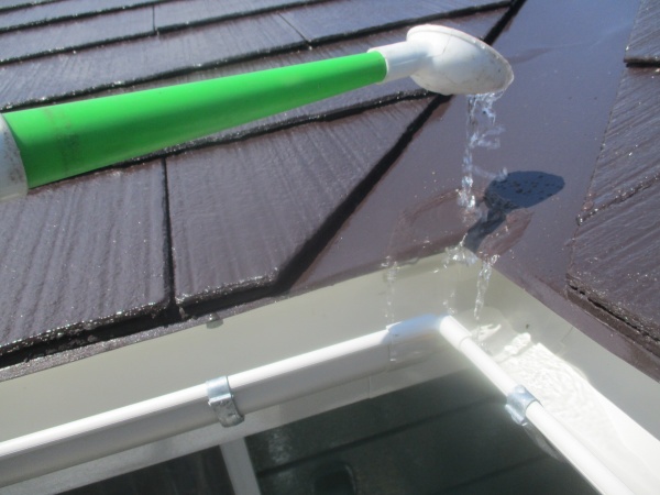 排水確認中です