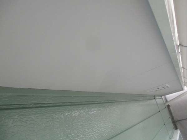 軒天の完工です