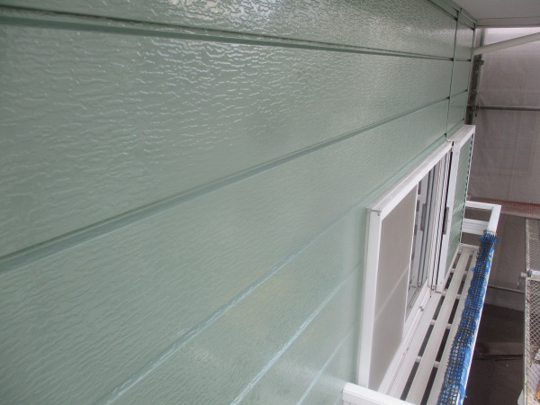 外壁の完工です