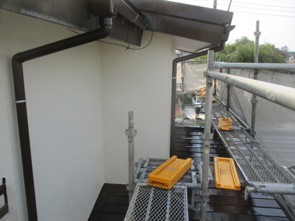 ２階北面の完工です