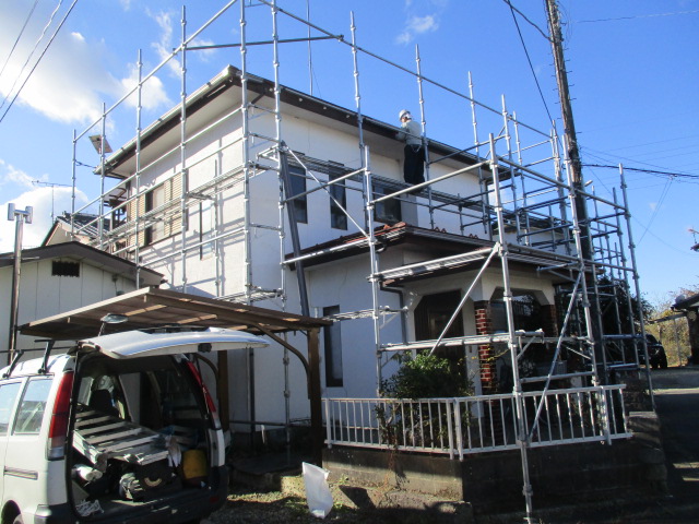 施工前の全景です