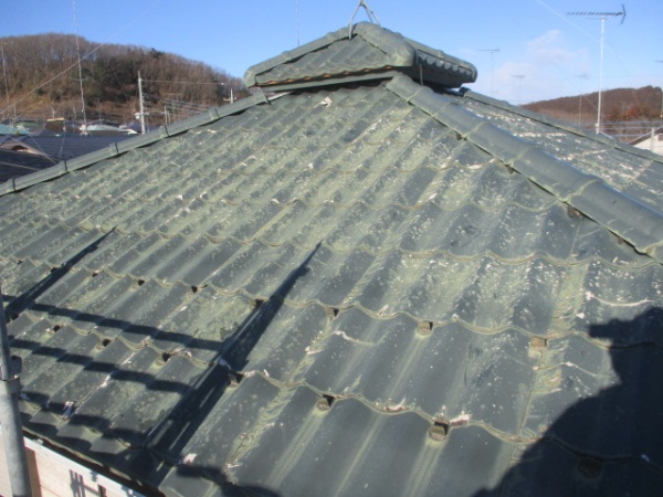 　施工前の屋根の状態です