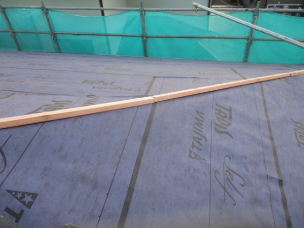 本日の施工後の状態です