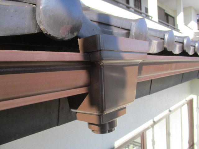 集水器を取りつけました