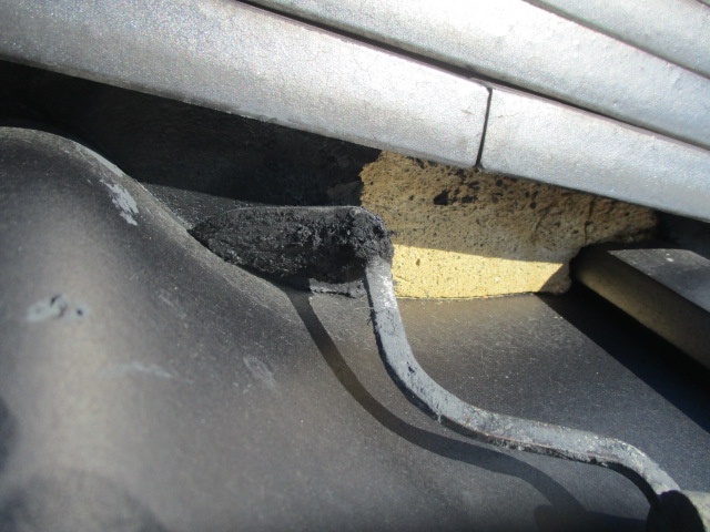 水シャットを詰めていきます