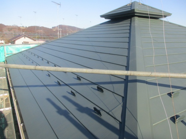 施工後の屋根の状態です