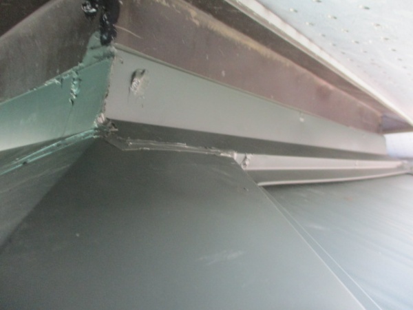 シーリング作業が終了しました