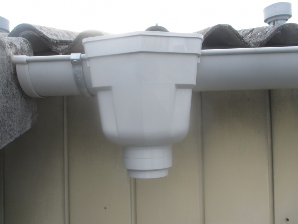 集水器を取り付けました