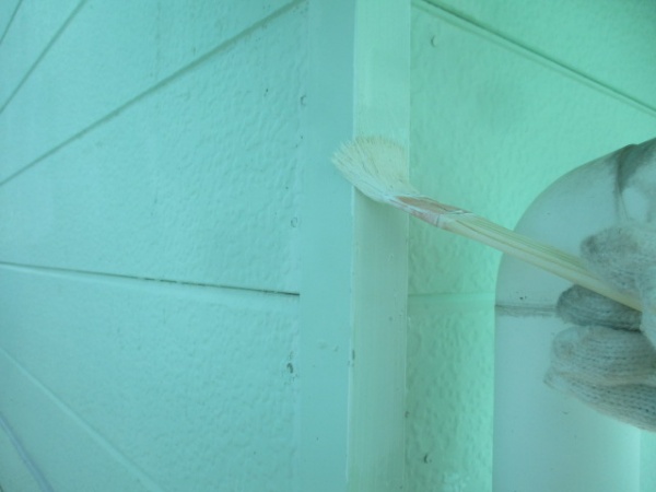 錆止め塗装中です