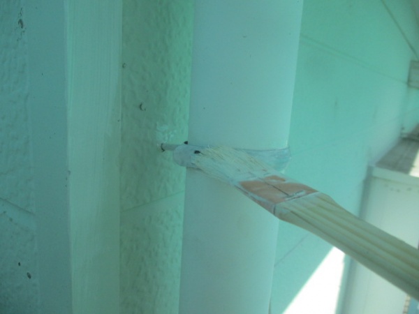 錆止め塗装中です