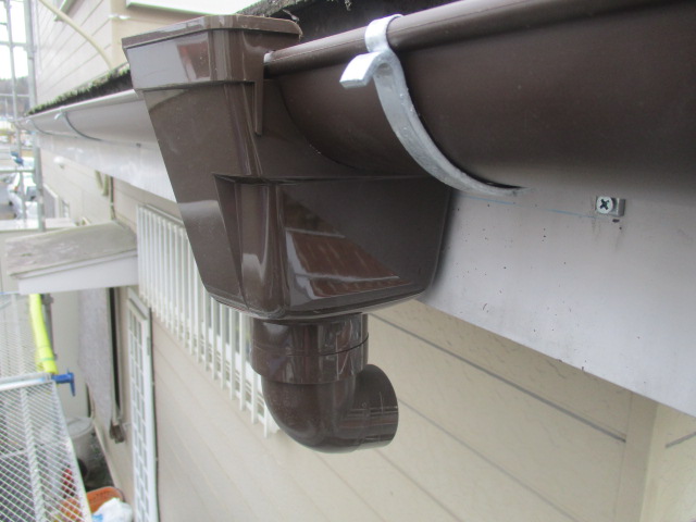 集水器を取りつけました
