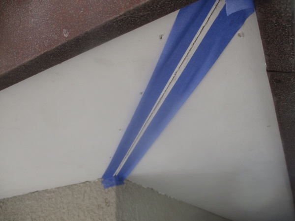 シーリング用の養生です