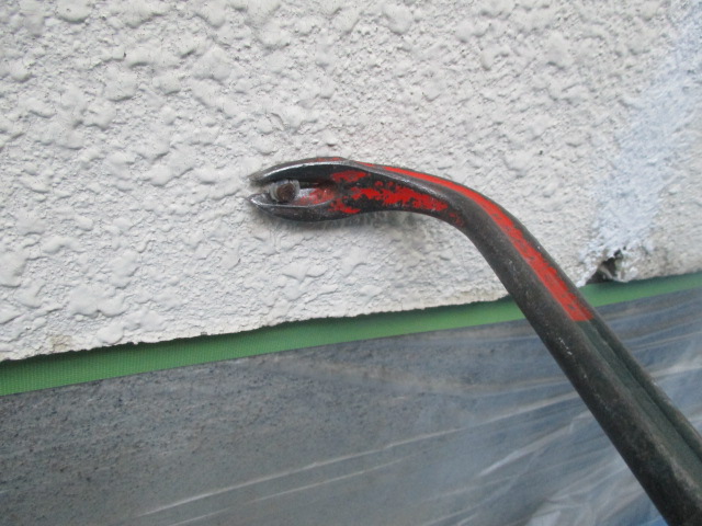 不要な釘を抜きました