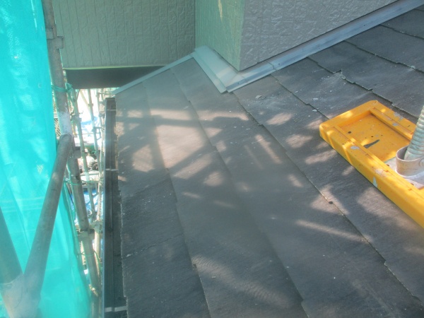 施工前の下屋根の状態です