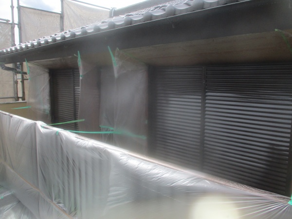 本日の施工後の状態です