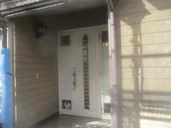 外壁の高圧洗浄終了です