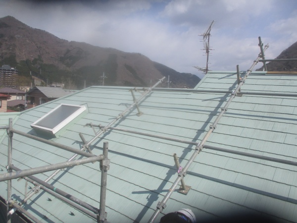 施工前の屋根の状態です
