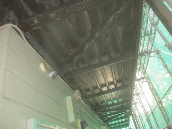 外壁洗浄後の状態です