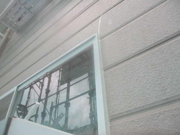 シーリングが終了しました