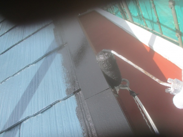 板金部の中塗り中です