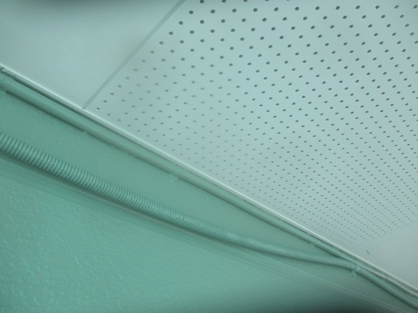 ２階の外壁上塗りが終了しました